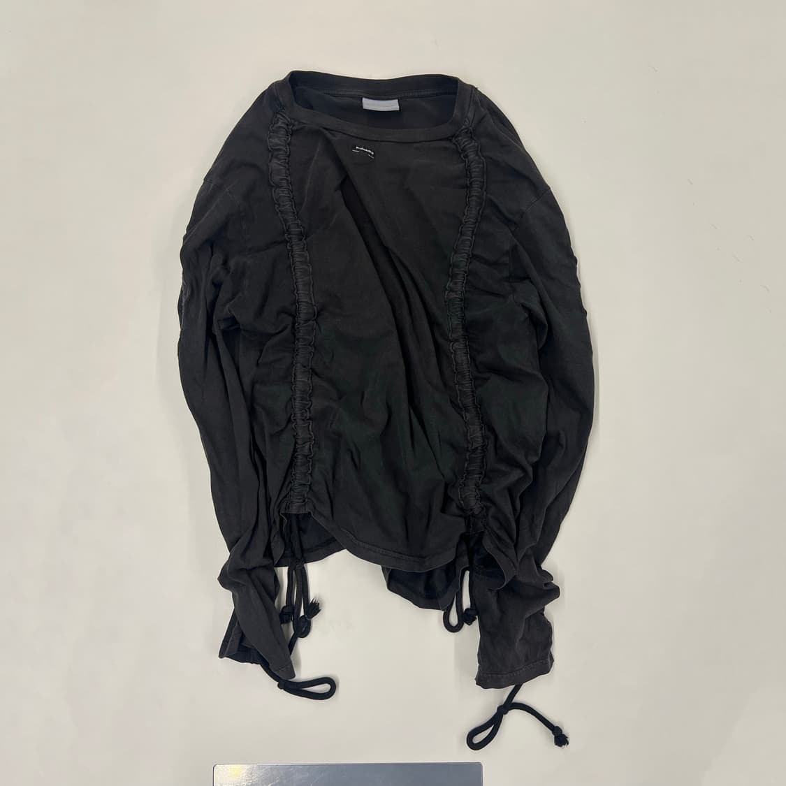 블루마블 Black Drawstring Long Sleeve M 사이즈 상품이미지1