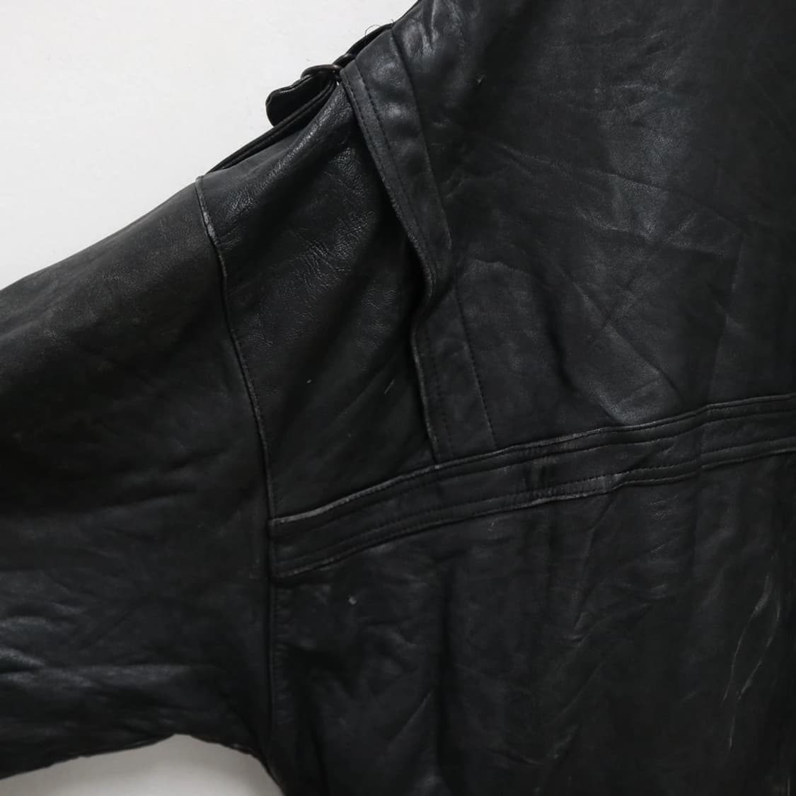 90'S VINTAGE LEATHER BOMBER 가죽자켓 60657 상품이미지8