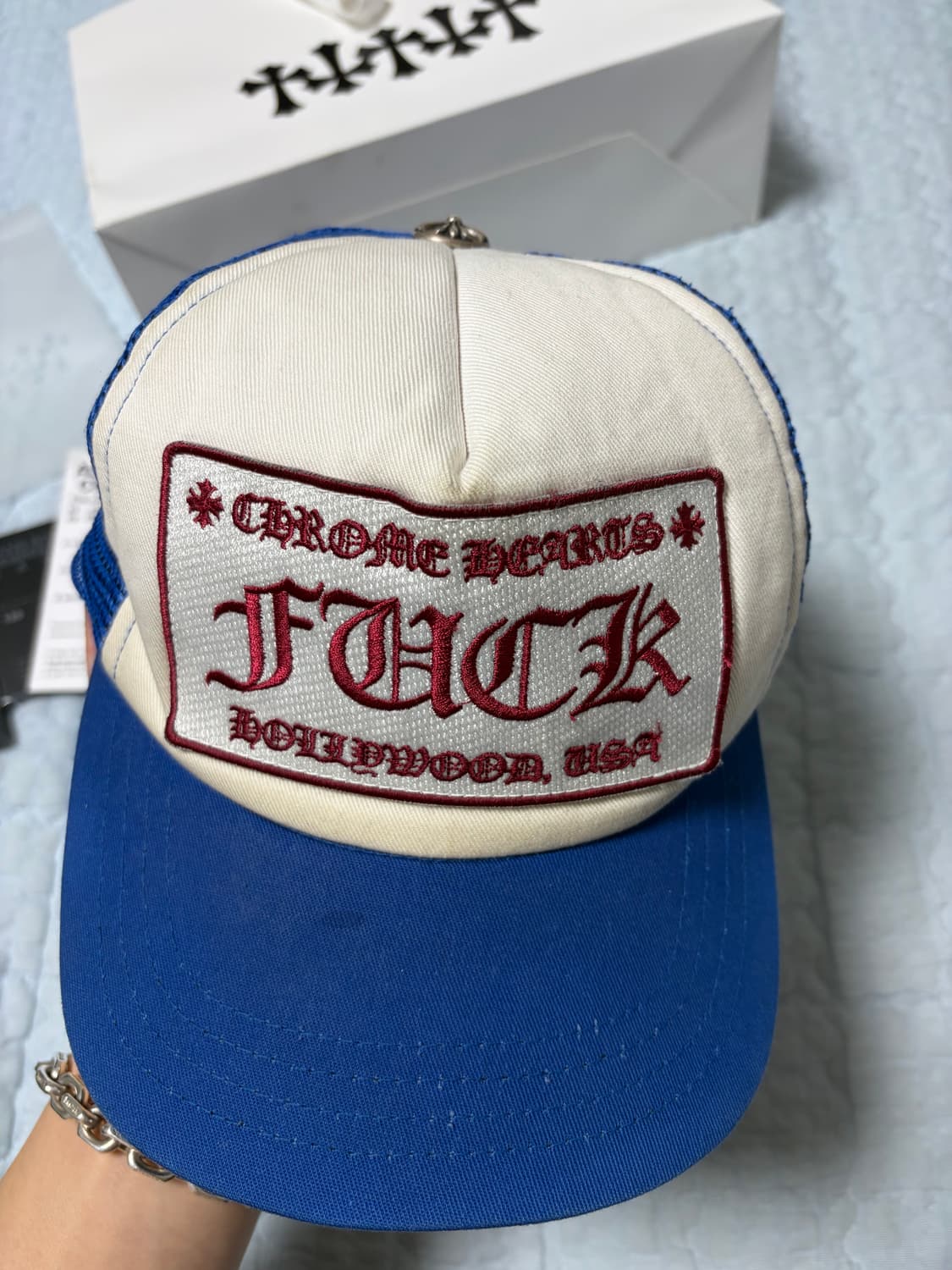 크롬하츠 FUCK 트러커 캡 상품이미지2