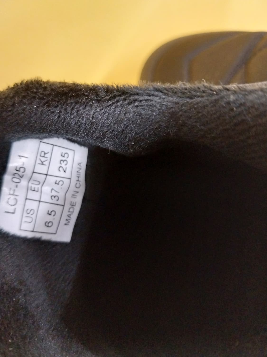 남녀공용 르까프 안감 퍼 패딩 슬립온,방한화, 운동화 (235) 상품이미지9