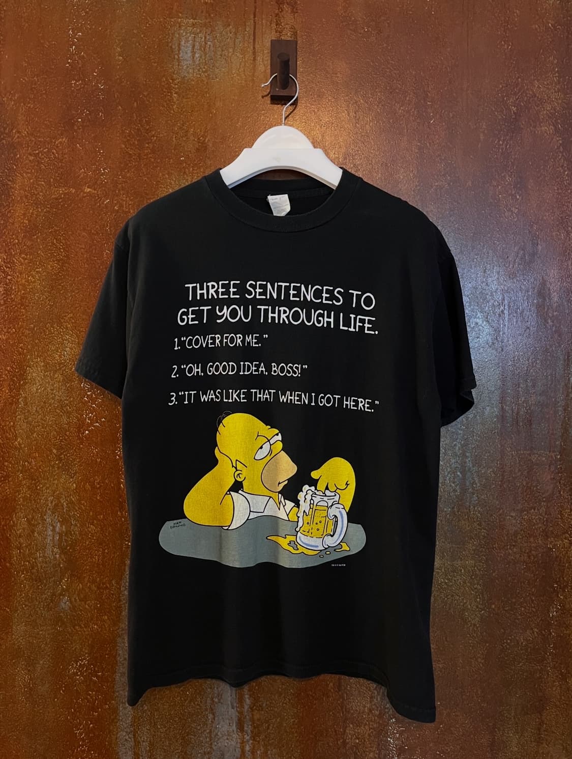 90s Vintage simpson 빈티지심슨티셔츠 상품이미지1