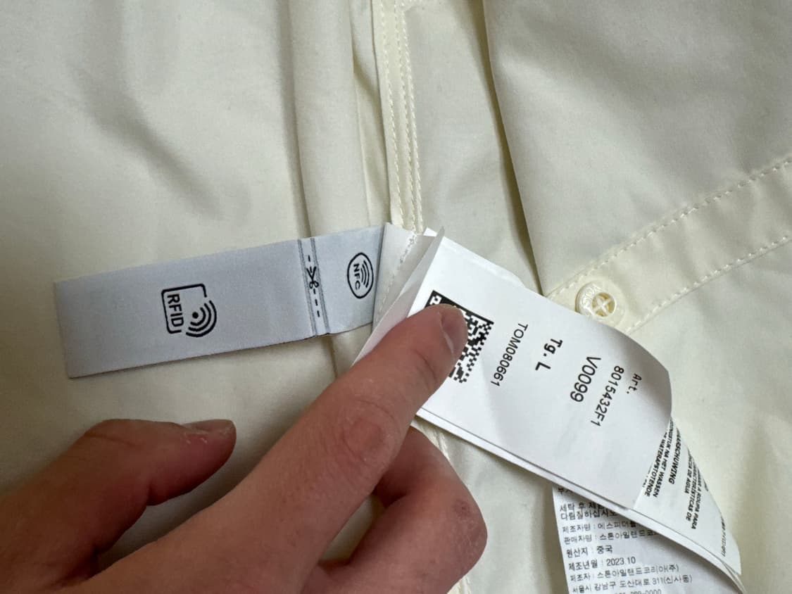 스톤아일랜드 고스트피스 자켓 (L) 상품이미지10