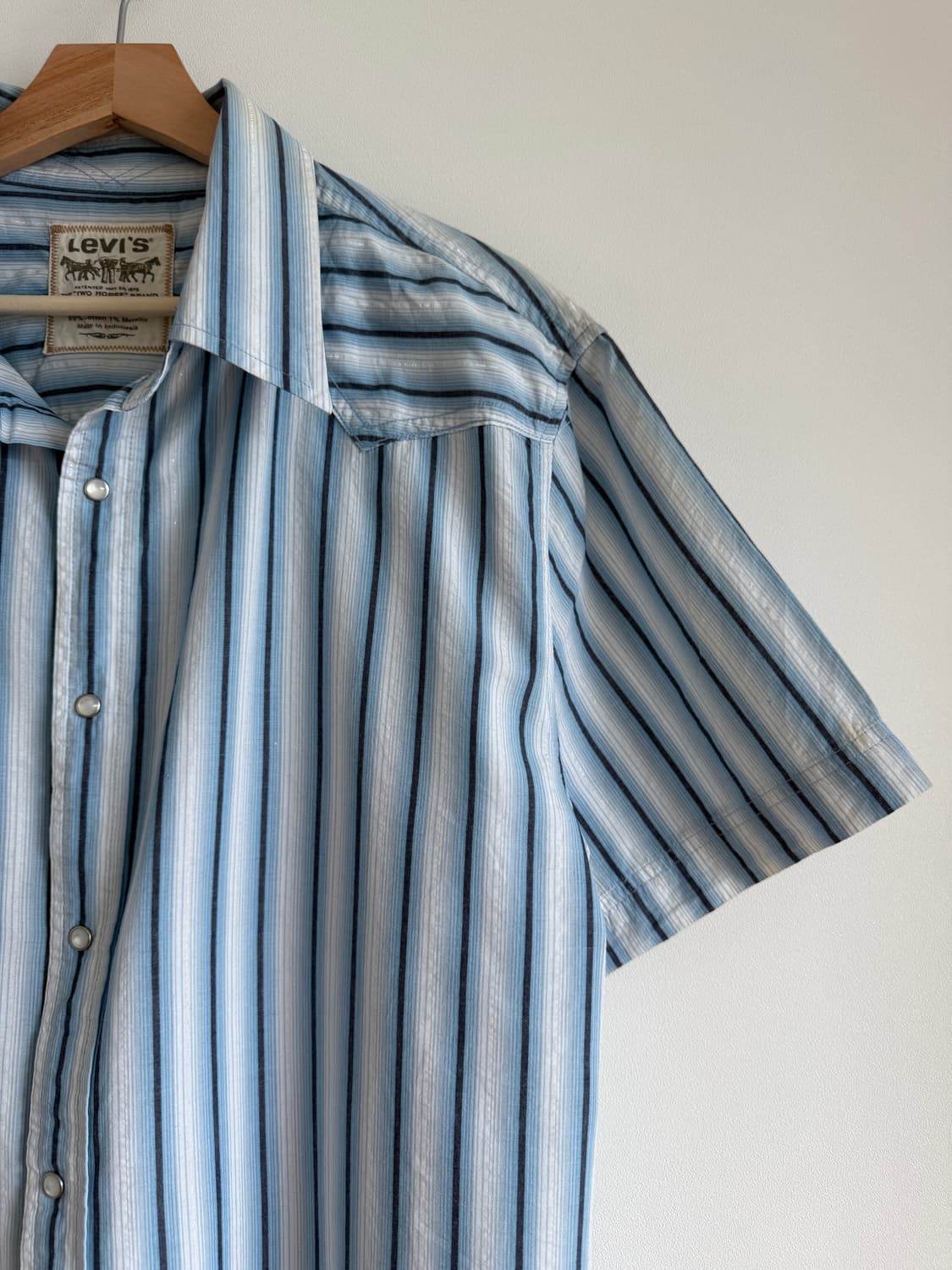올드 리바이스(Levi's) 반팔 웨스턴 셔츠 상품이미지3