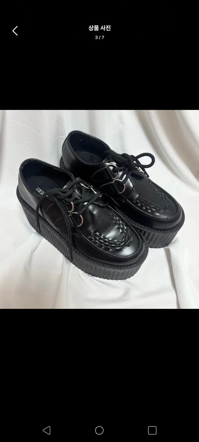 언더그라운드 클리퍼 통굽 키높이 구두 로퍼 상품이미지3