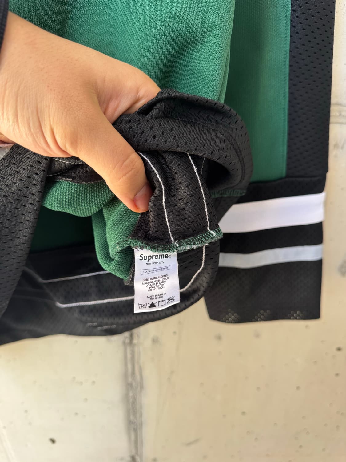 Fw16 슈프림 3M 리프렉티브 하키 후드티 상품이미지7