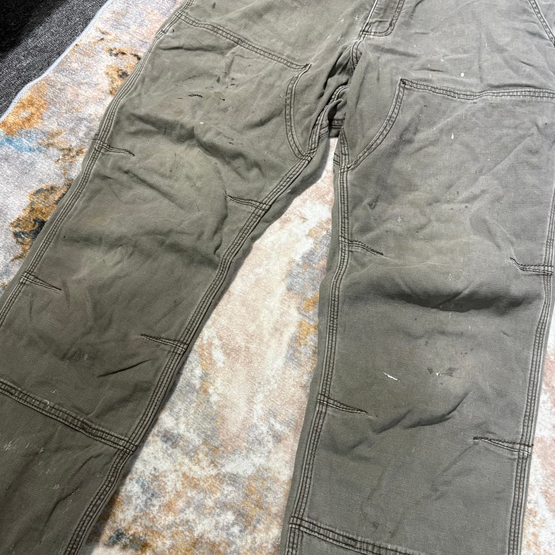 90‘s 칼하트 더블니 빈티지 워크팬츠 상품이미지3