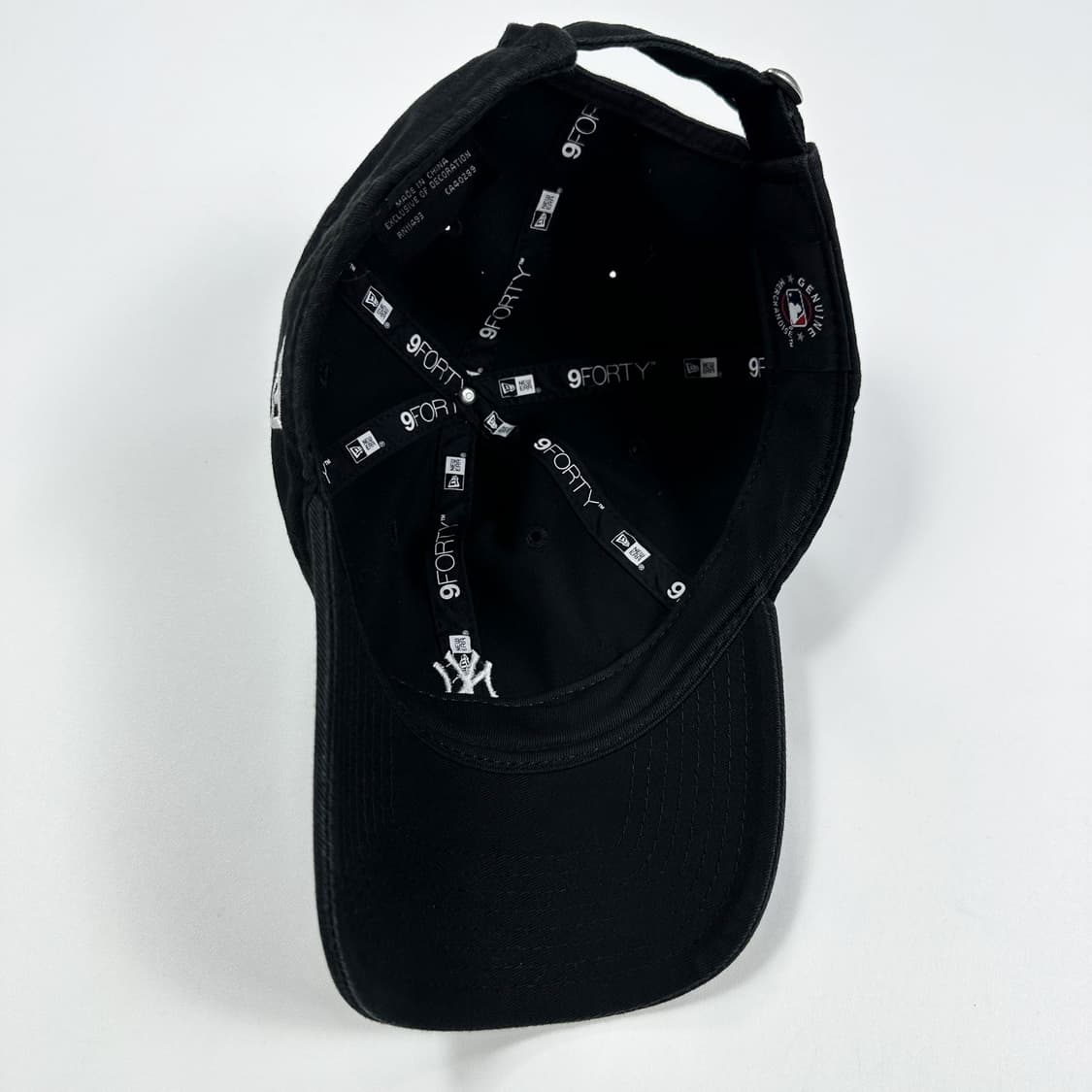 뉴에라 뉴욕양키스 블랙 볼캡 모자 상품이미지4