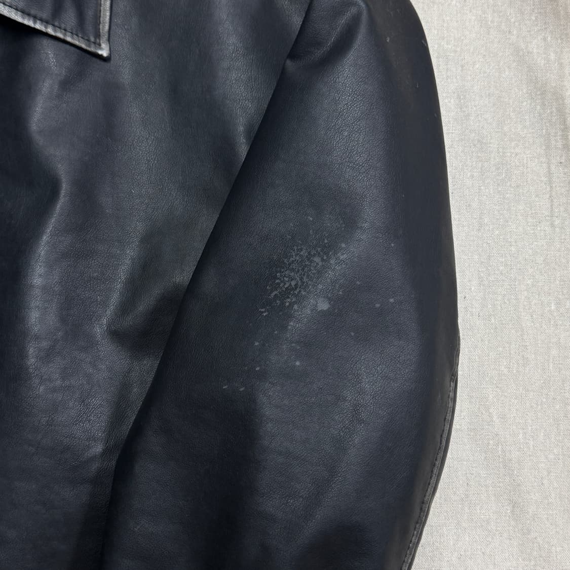 도프제이슨 빈티지워싱 레더자켓 XL 상품이미지6