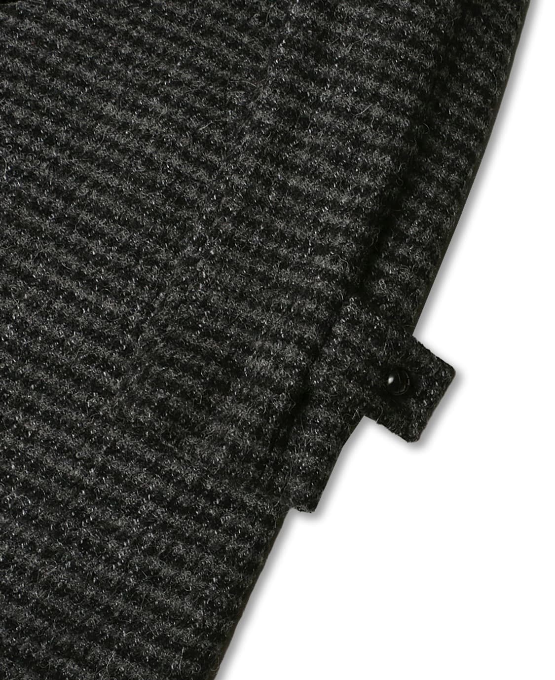 링자켓 [Ring Jacket RJ] 울 알파카 모헤어 실크 체크 코트 상품이미지3