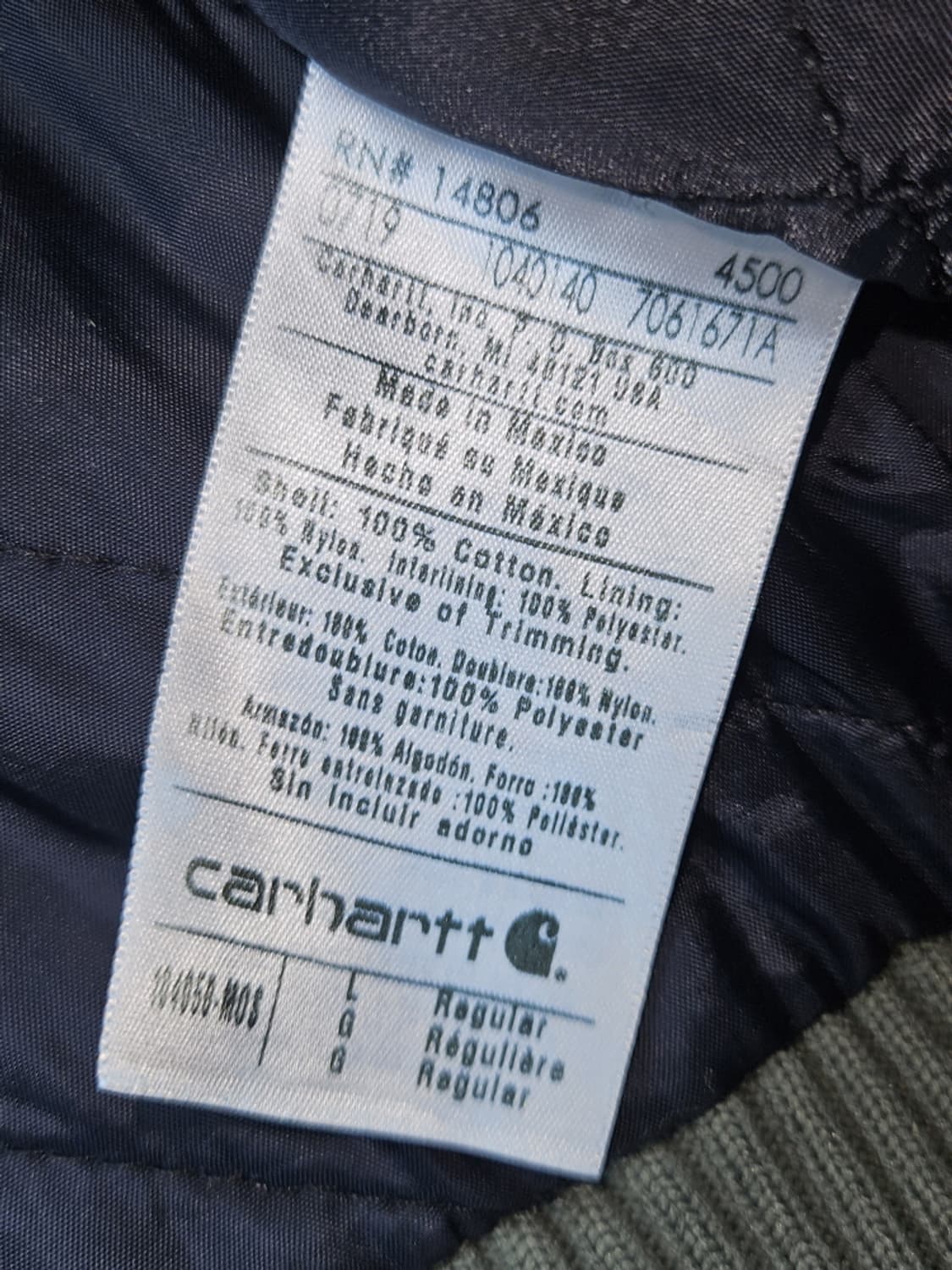 칼하트 액티브 후드 워크 자켓 ( L ) / 9951 상품이미지9