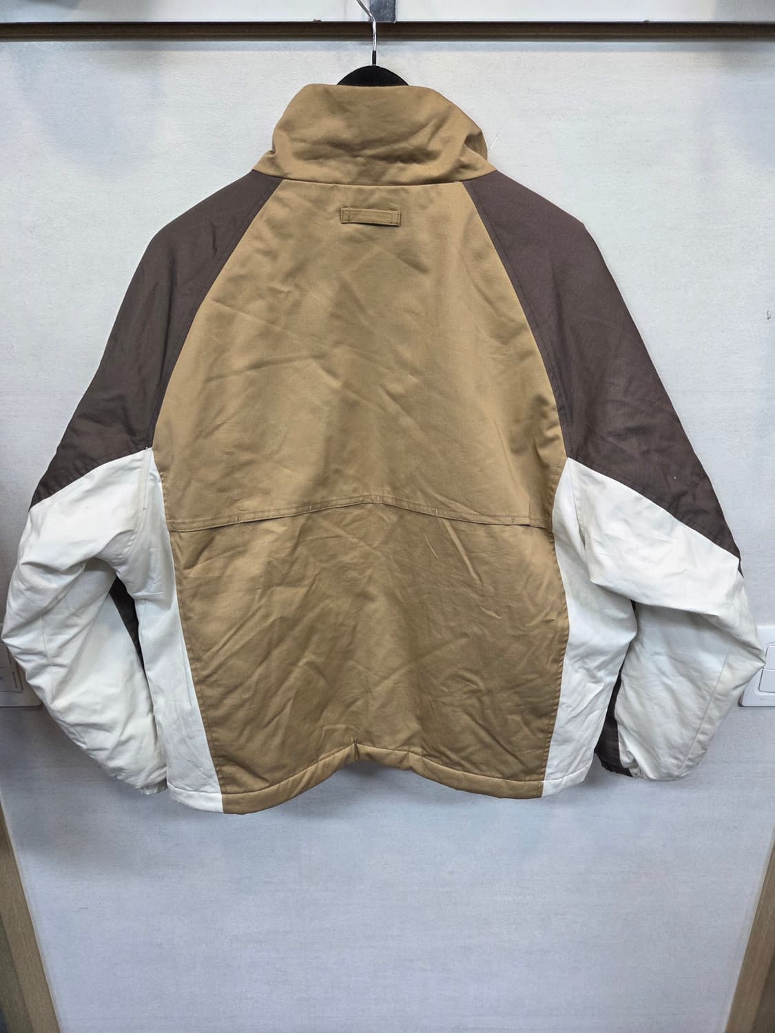 예일 컬러블럭 인슐레이션 안감퀄팅 자켓 s 상품이미지2