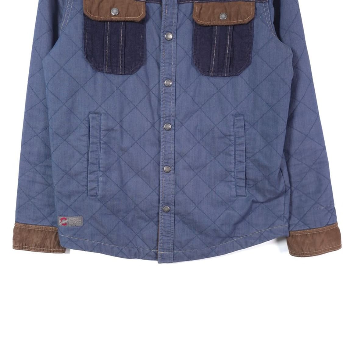 컬럼비아 옴니히트 코듀로이 배색 퀼팅 워크 자켓 M 상품이미지4