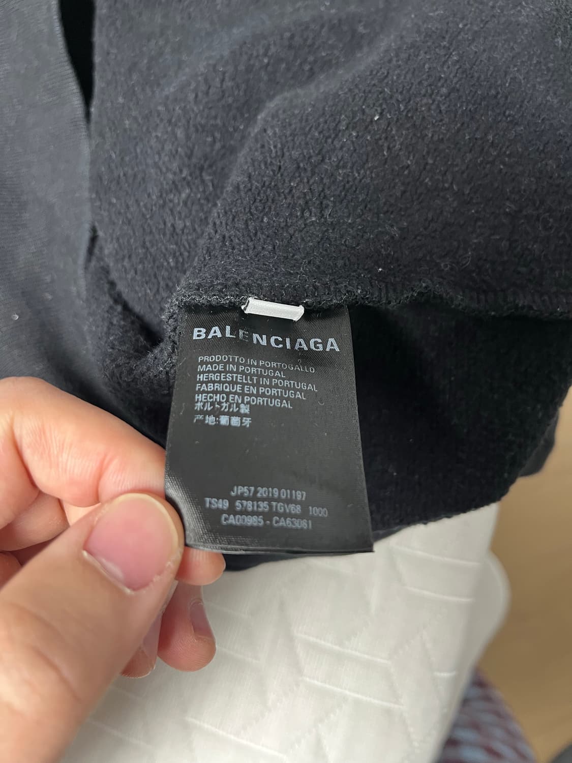 발렌시아가 파리 자수 후드티 상품이미지6