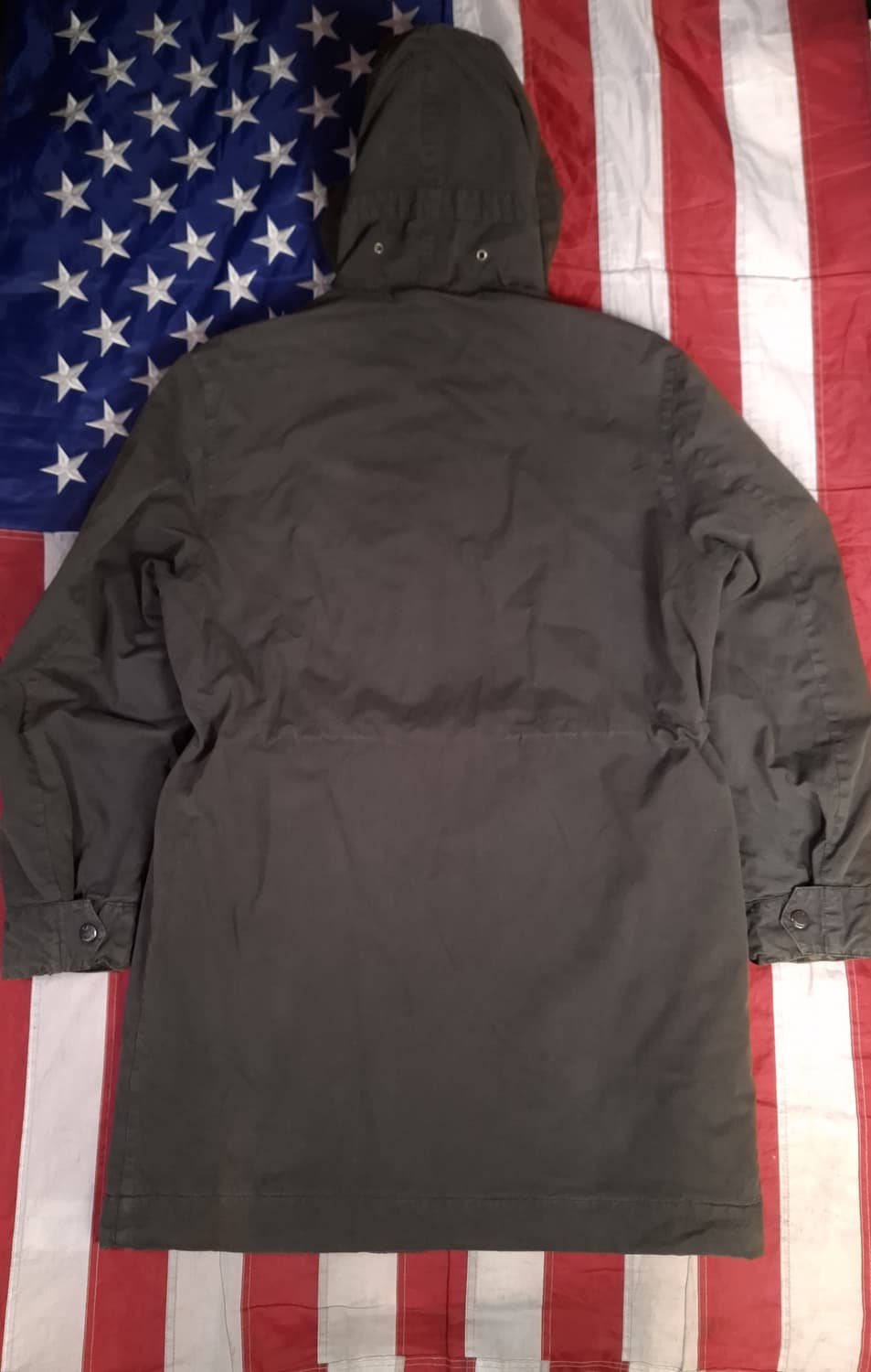 오리지날 C.P. 컴퍼니 고글 워싱 롱야상 상품이미지10