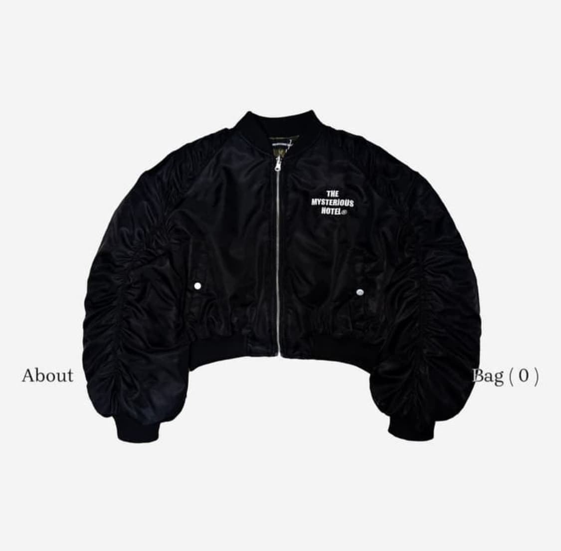 더미스테리어스호텔 봄버 자켓 상품이미지2
