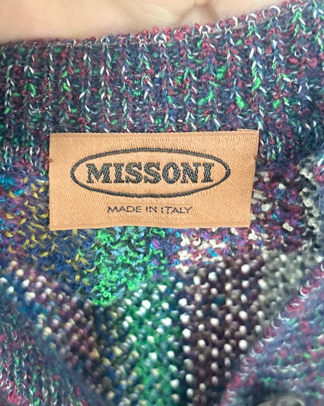 미쏘니 멀티컬러 라메 가디건 상품이미지7