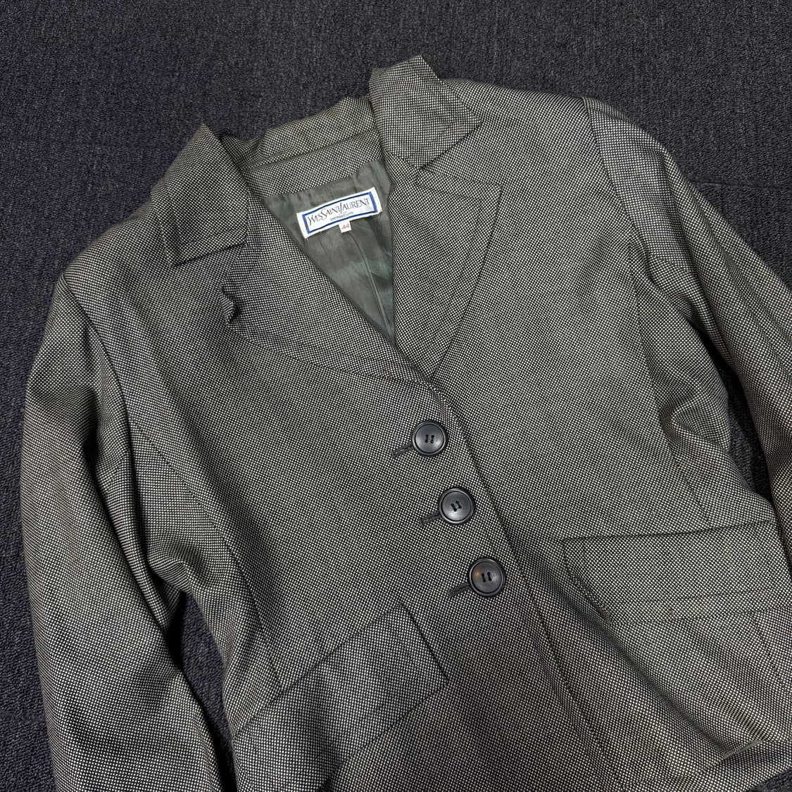 입생로랑 블레이져 패턴 자켓 상품이미지2