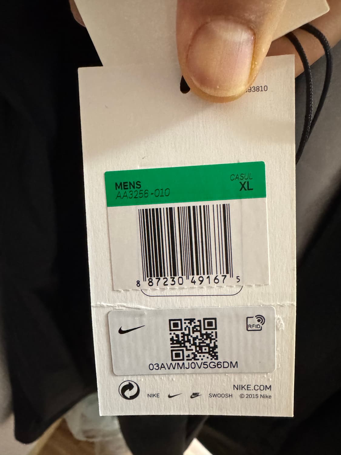 나이키X오프화이트 롱 풋볼자켓 상품이미지7