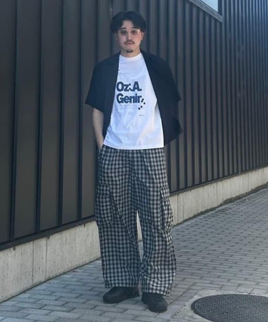 BEAMS Check Cargo Easy Pants 상품이미지3