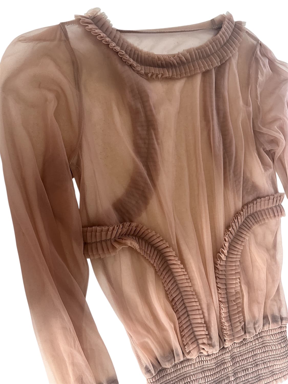 울리카상투스 플리츠탑 상품이미지3