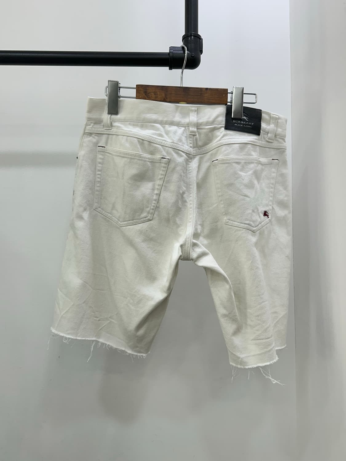 버버리 데님 반바지(남녀공용) 상품이미지3