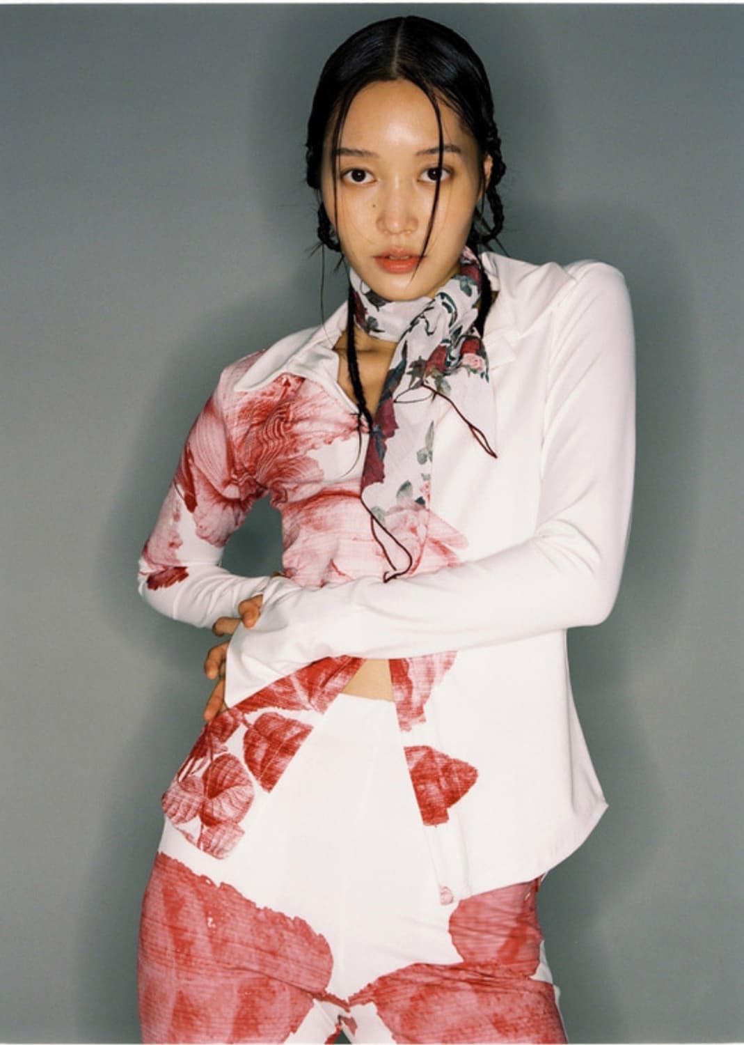 nache half tone jersey shirt white 상품이미지1