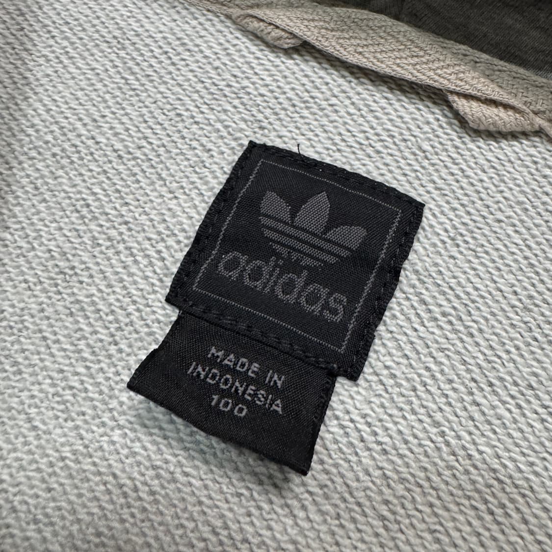 Name : 아디다스 파이어버드 오트밀그레이 사이드라인 후드집업 :)  상품이미지4