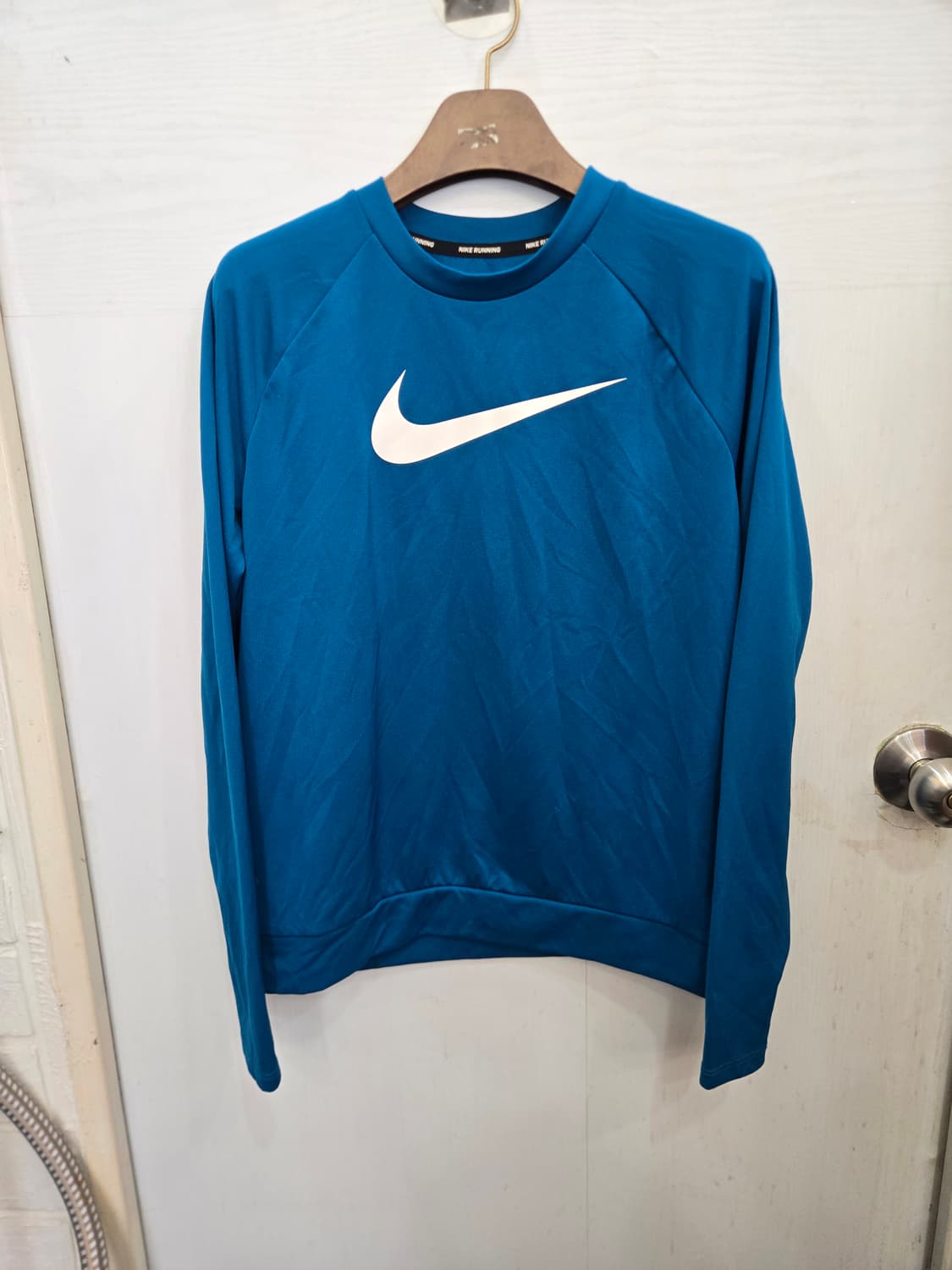 S,90)) NIKE 나이키 러닝 긴팔티셔츠! 나이키 빅로고 긴팔티! 상품이미지1