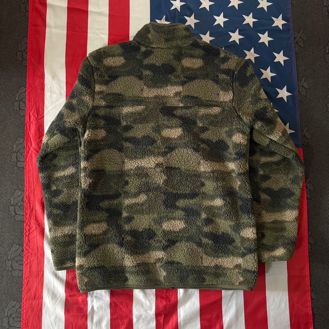 [XL] 컬럼비아 카모 밀리터리 후리스 자켓 상품이미지9