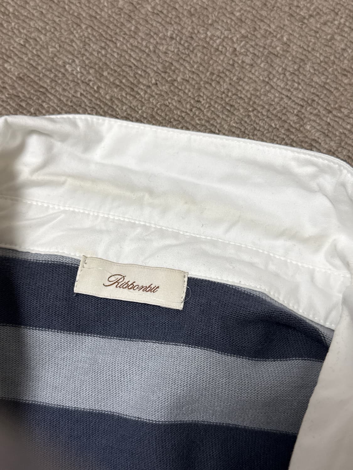 리본빛 스트라이프럭비셔츠 상품이미지3