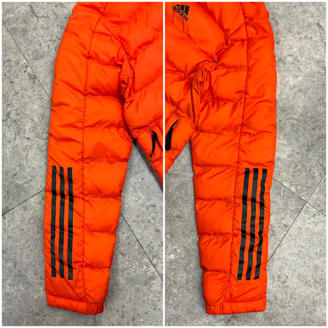 아디다스 후드 패딩 자켓 오렌지 M #csz2477 상품이미지6