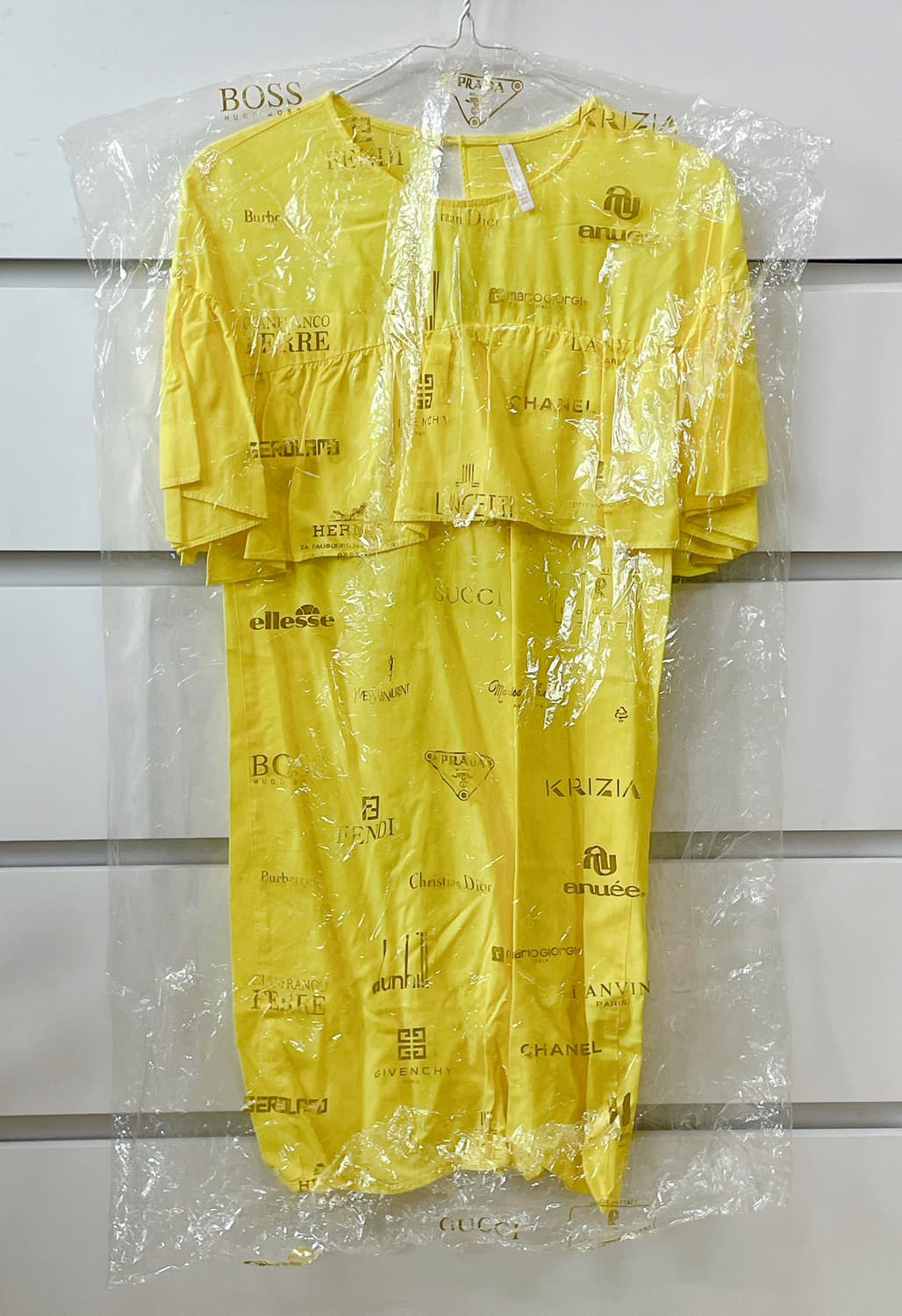 ZARA 자라 리오셀 러플원피스 노랑원피스 상품이미지1