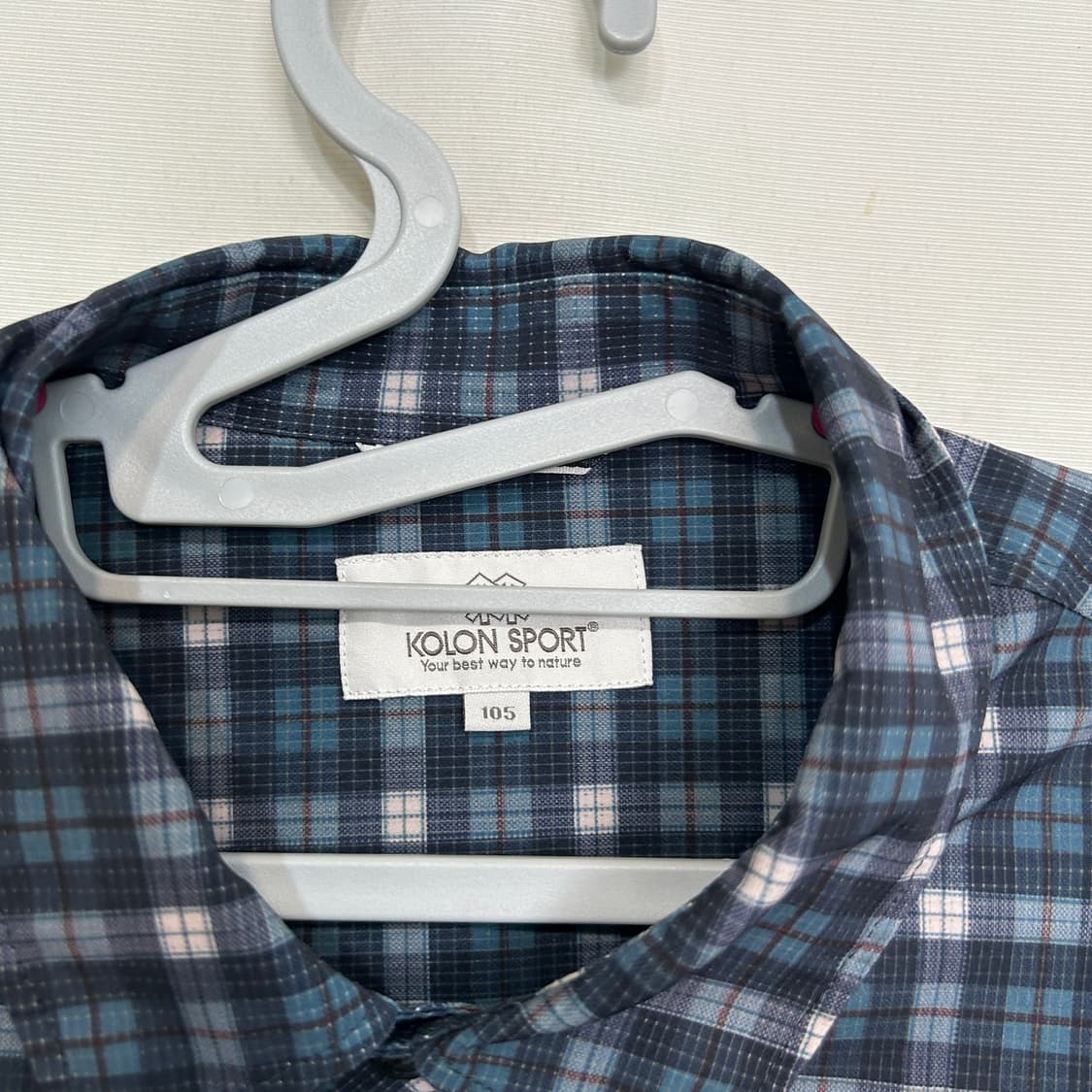 코오롱 남성 셔츠 남방 105 새상품급 상품이미지2