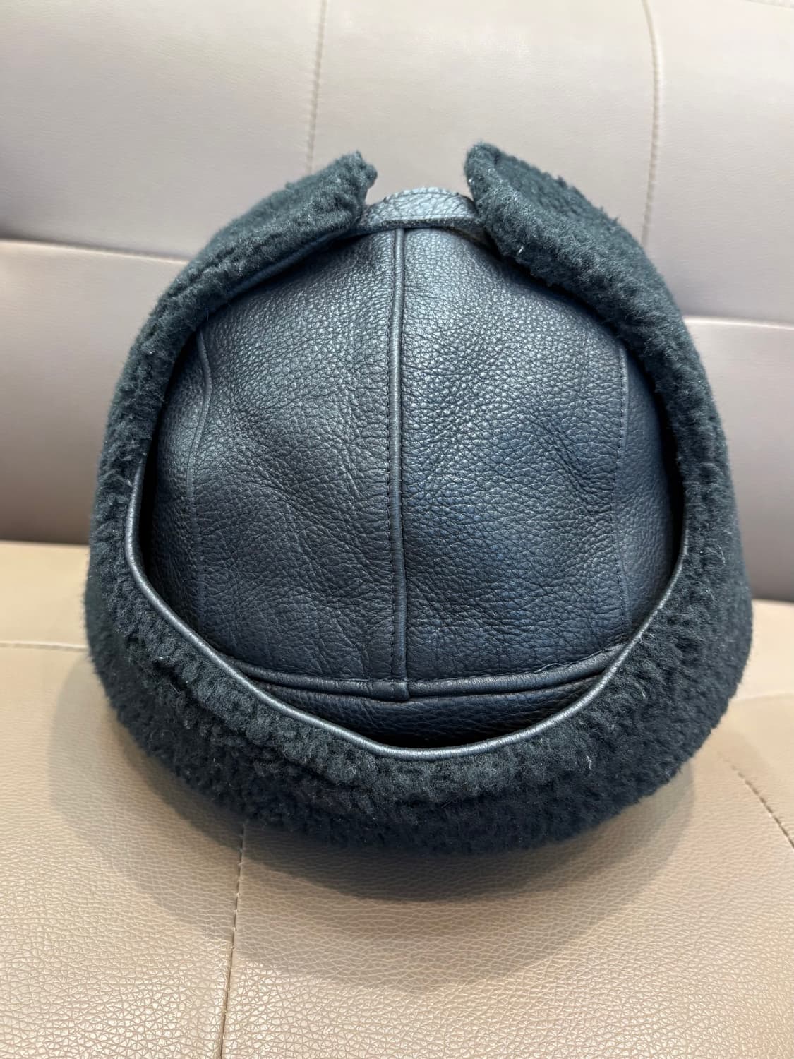 Gant hat 레더 트래퍼햇 상품이미지4