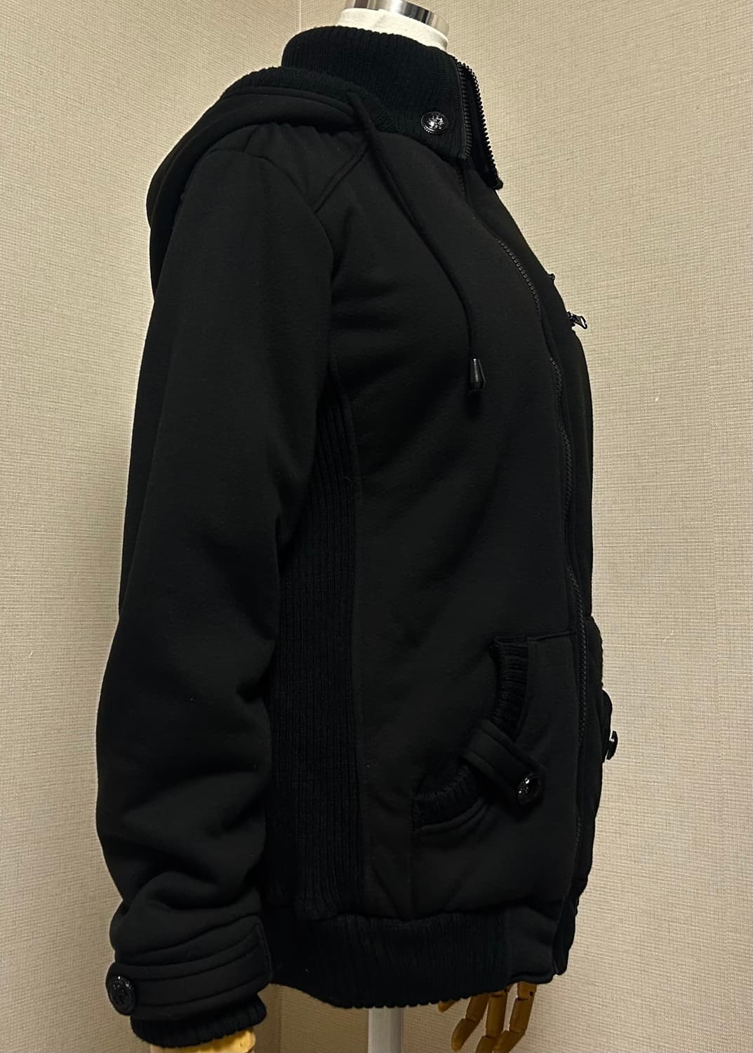 일본빈티지 y2k무드 양털안감 후드집업 갸루 와투케 핀터레스트 상품이미지3