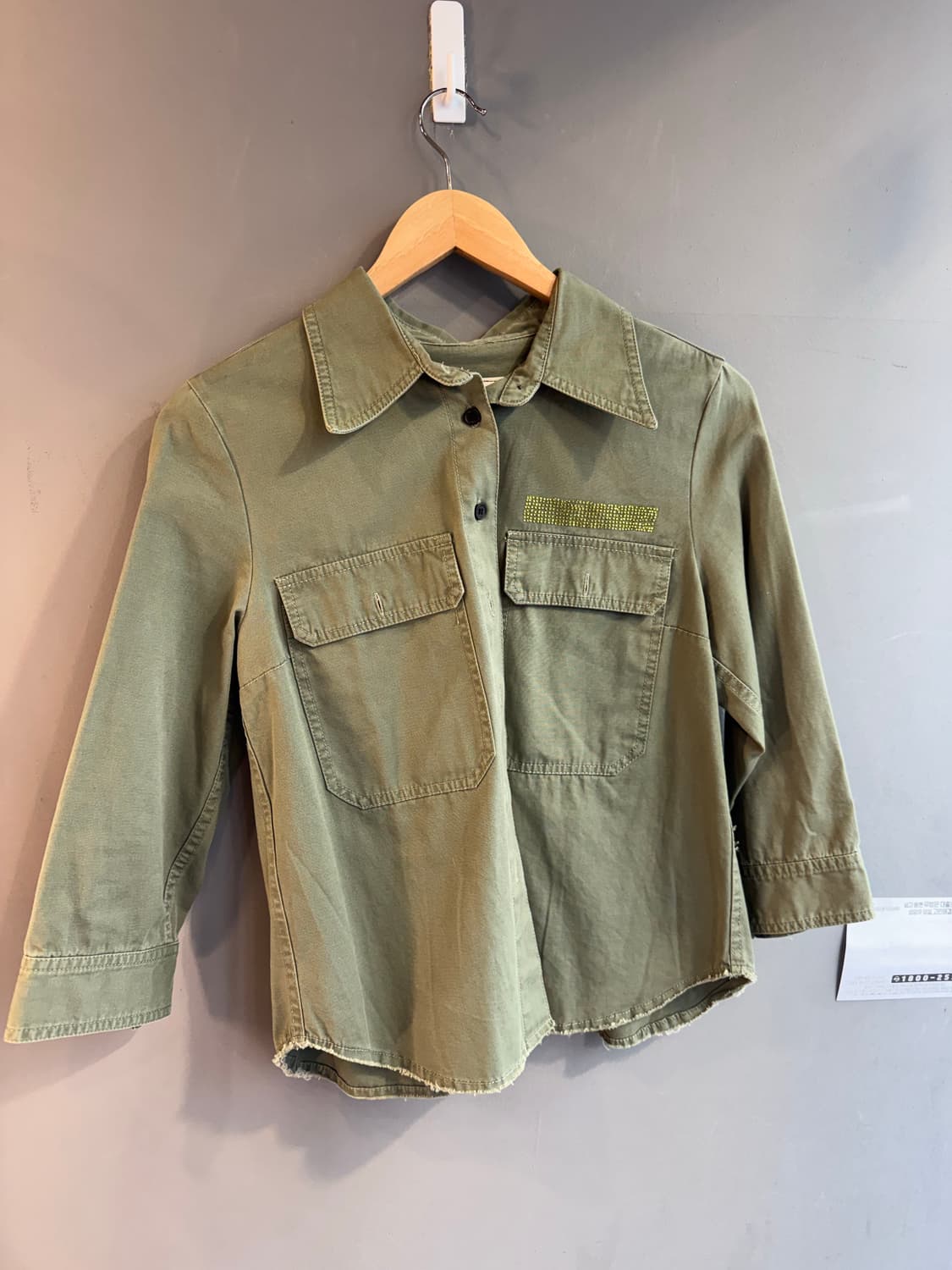 Zadig 카키 셔츠 상품이미지1