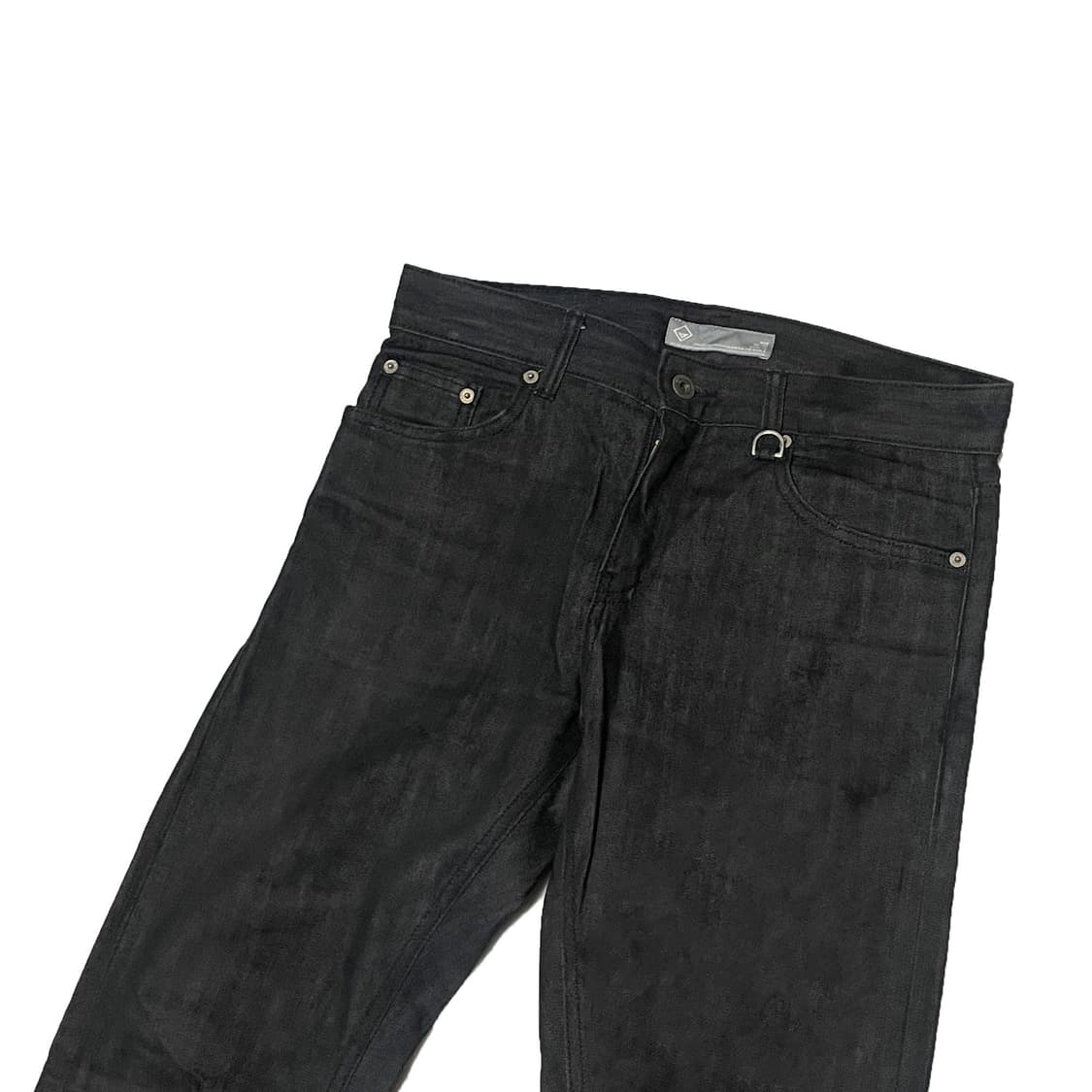 프리즘웍스 디링 블랙 데님 팬츠 상품이미지3