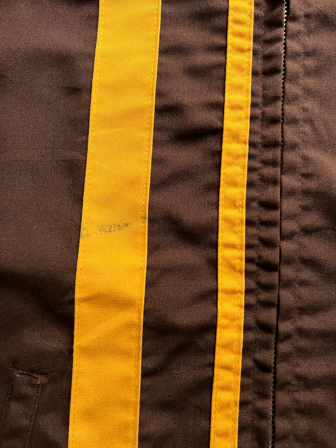 [XL]90's USA 빈티지 LAWSON 다크브라운 워크 자켓 상품이미지4