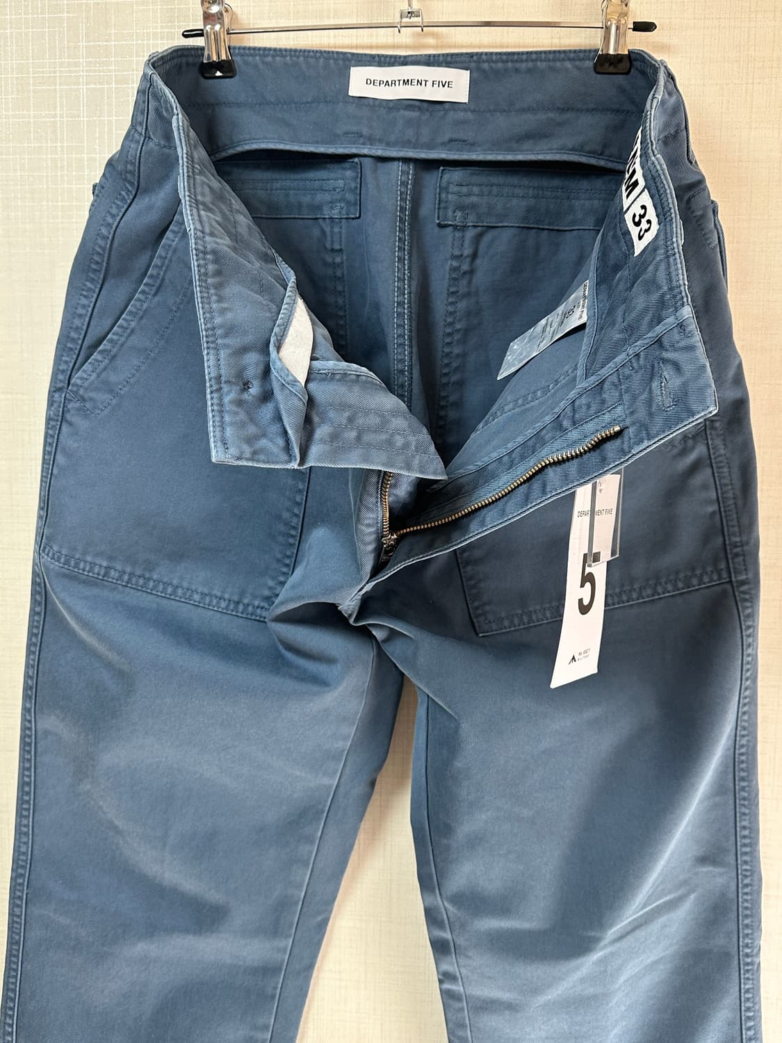 DEPARTMENT 5 / 슬림핏퍼티그팬츠 / 33 / 새상품 상품이미지7