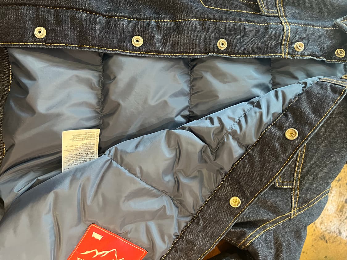 리바이스 구스다운 데님 트러커 상품이미지6