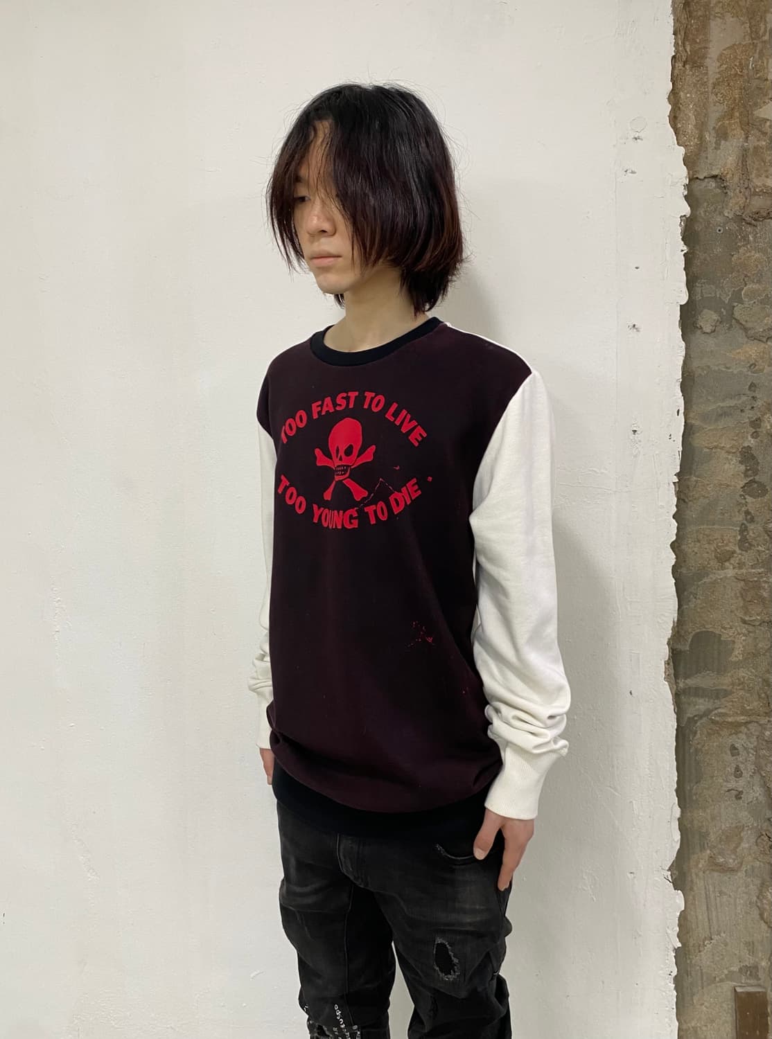 비비안웨스트우드 앵글로매니아 스컬 스웻 셔츠 상품이미지2