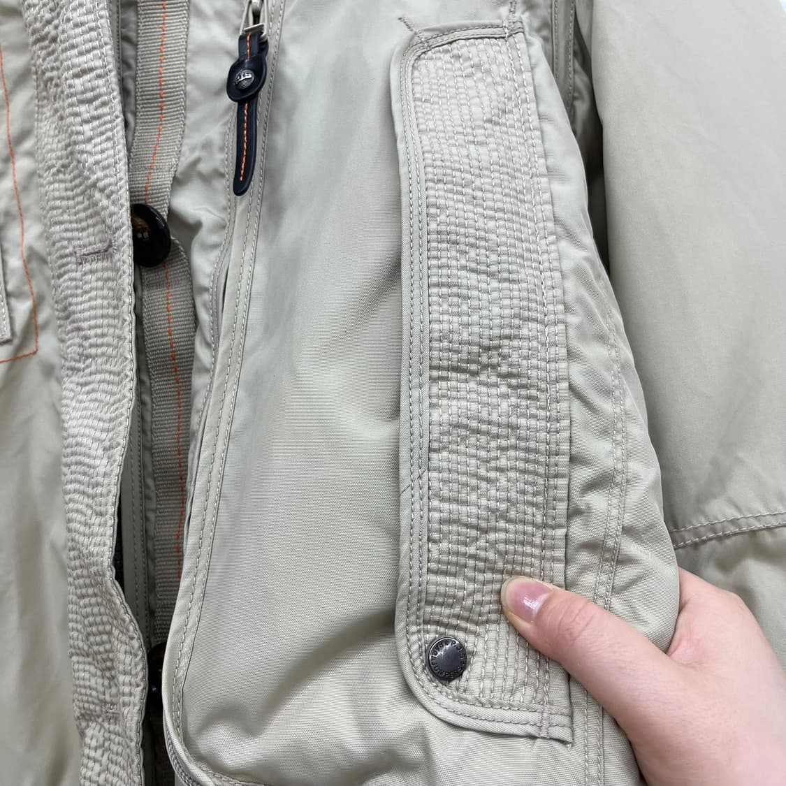 파라점퍼스 코디악 베이지패딩-S 상품이미지3