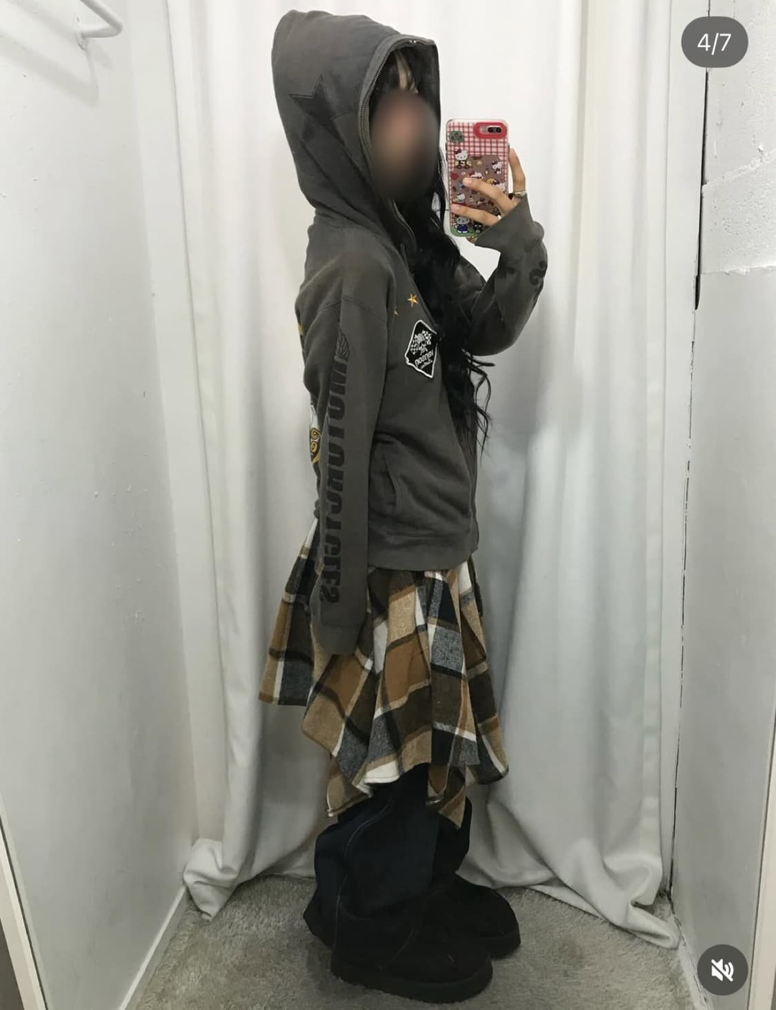 밴슨 모카무스 브라운 풀 집업 상품이미지4