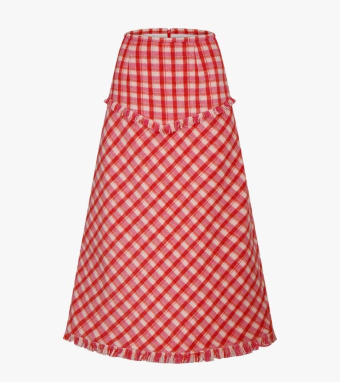 마가린핑거스 체크 스커트 s 상품이미지1