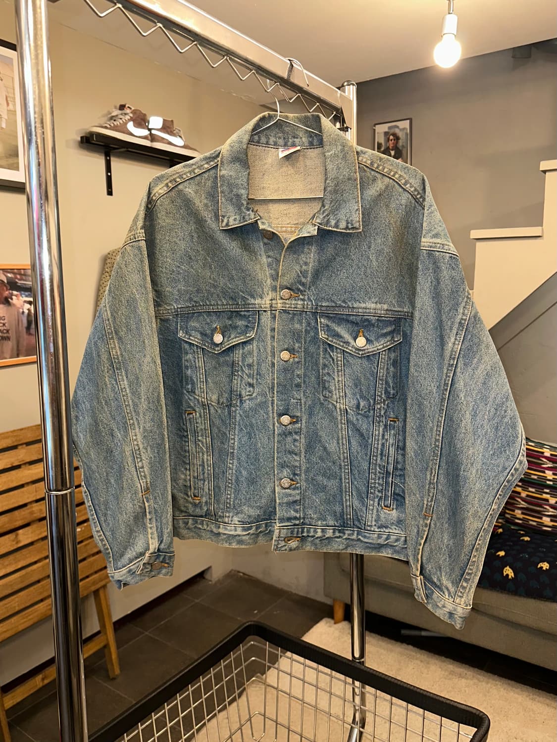 90’s Tomatoland back detail denim jacket 상품이미지3