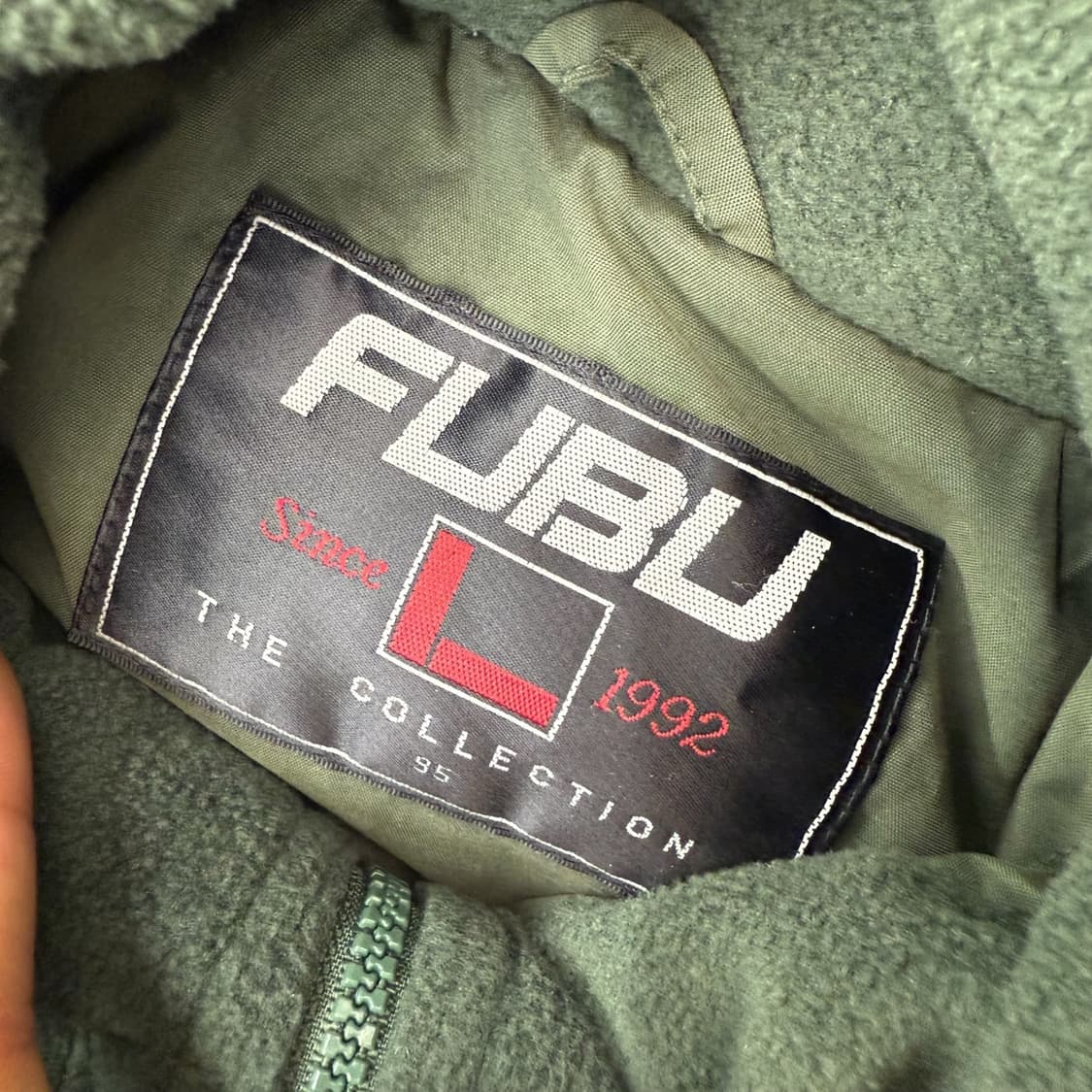 후부 올드스쿨 플리스 아노락 r1894 상품이미지7