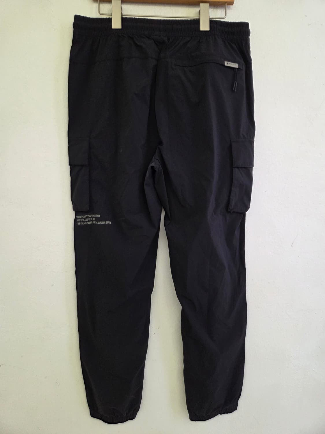 스노우피크 남성 카고 팬츠 블랙 상품이미지3
