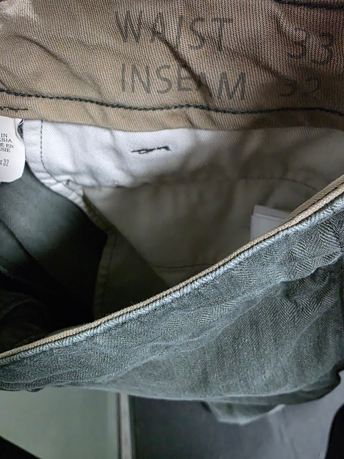 RRL 헤링본필드 33×32 상품이미지2