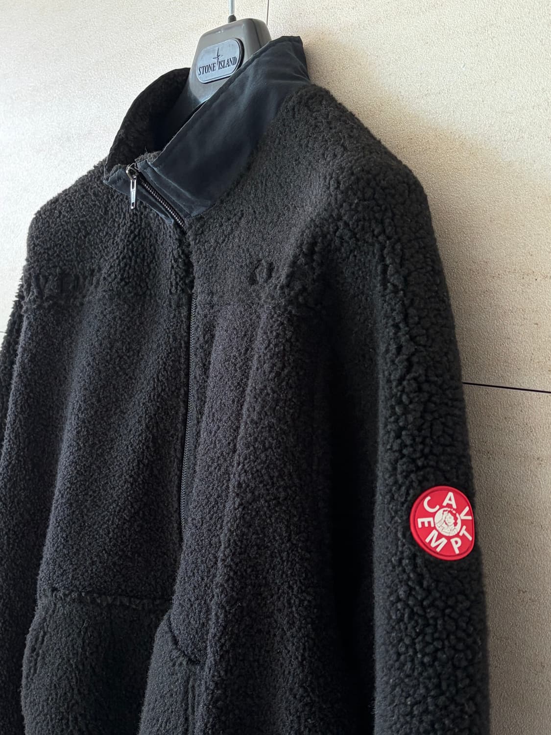 19SS 카브엠트 C.E PANEL FLEECE ZIP UP 상품이미지3