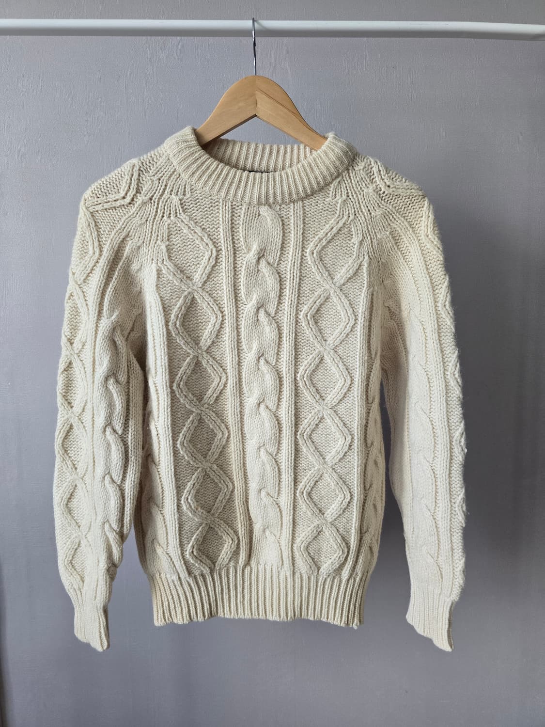 Giovanni 울100% 케이블 니트 상품이미지2